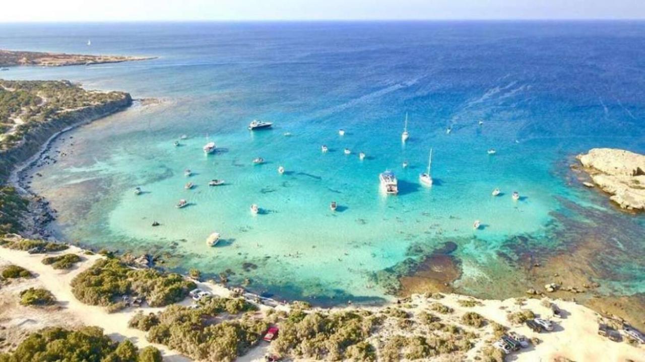 Villa Ocean Stones 1Km From Main Coral Bay Beach Pegeia Exterior foto