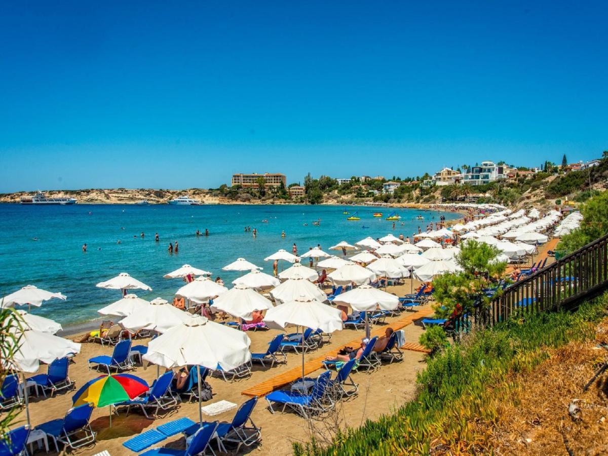 Villa Ocean Stones 1Km From Main Coral Bay Beach Pegeia Exterior foto